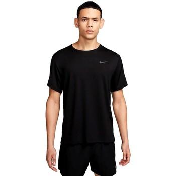 Nike  Tričká s krátkym rukávom CAMISETA HOMBRE  MILER DV9315  Čierna