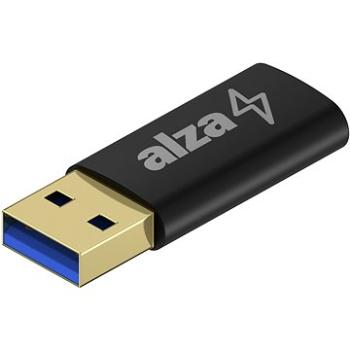 AlzaPower USB-A (M) na USB-C 3.2 (F) čierna (APW-ADTATC1B)