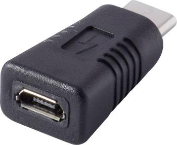 Renkforce USB 2.0 adaptér [1x USB-C ™ zástrčka - 1x micro USB 2.0 zásuvka B] rf-usba-11 pozlátené kontakty