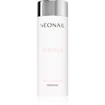 NeoNail Simple Nail Cleaner Proteins prípravok na odmastenie a vysušenie nechtu 200 ml