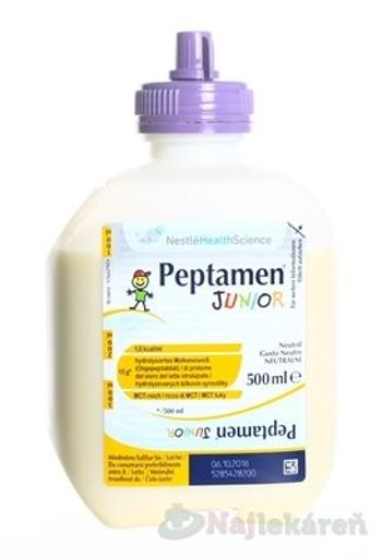 Nestlé Peptamen JUNIOR sol bez príchute 12x500 ml