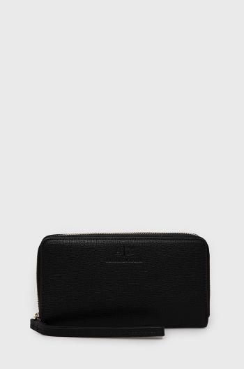 Peňaženka Armani Exchange dámska, čierna farba