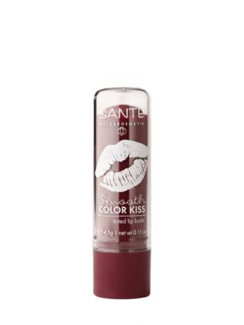 SANTE balzam na pery - color kiss soft plum 4.5g