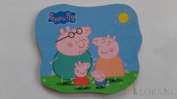 Loranc Magnetka na tortu - Peppa Pig