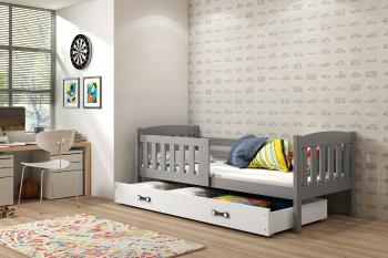 Detská posteľ Ourbaby Exclusive sivá 200x90 cm