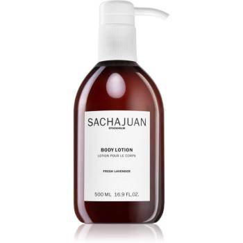 Sachajuan Body Lotion Fresh Lavender zjemňujúce hydratačné telové mlieko s vôňou levandule 500 ml