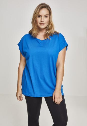 Urban Classics Ladies Extended Shoulder Tee brightblue - XS