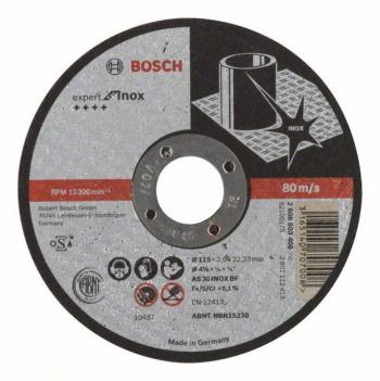 Bosch Accessories 2608603408 2608603408 rezný kotúč rovný  115 mm 22.23 mm 1 ks