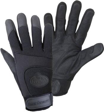 FerdyF. BLACK SECURITY Mechanics 1911-7 Clarino® syntetická koža montážne rukavice Veľkosť rukavíc: 7, S EN 388 CAT II 1