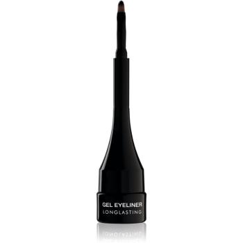 Pierre René Eyes Eyeliner gélové očné linky vodeodolné odtieň 01 Carbon Black 2,5 ml