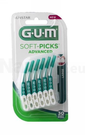 GUM Soft Picks Advanced medzizubné kefky Large 30 ks