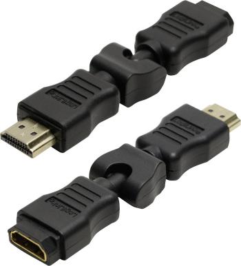 LogiLink AH0012 HDMI adaptér [1x HDMI zástrčka - 1x HDMI zásuvka] čierna