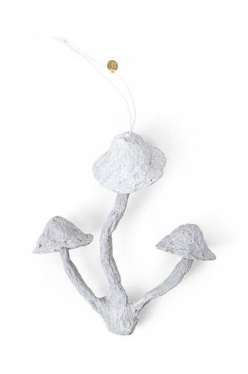 Vianočná dekorácia ferm LIVING Mushroom Ornament