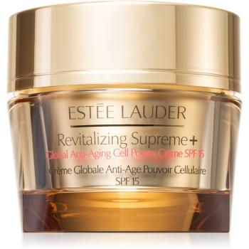 Estée Lauder Revitalizing Supreme+ Global Anti-Aging Cell Power Creme SPF 15 multifunkčný protivráskový krém s výťažkom z moringy SPF 15 50 ml