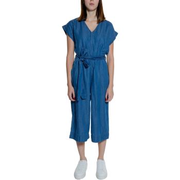 Only  ONLYUKA BEA SS DNM JUMPSUIT BJ 15319694  Módne overaly Modrá