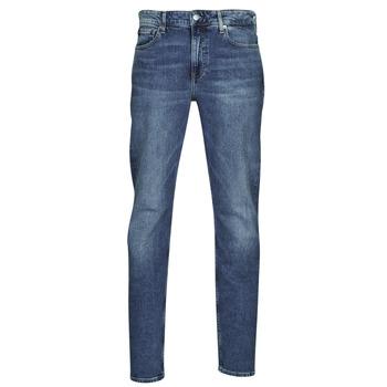 Calvin Klein Jeans  Rovné džínsy SLIM TAPER  Modrá