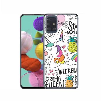 MY ART Ochranný kryt Samsung Galaxy A71 UNICORN (063)