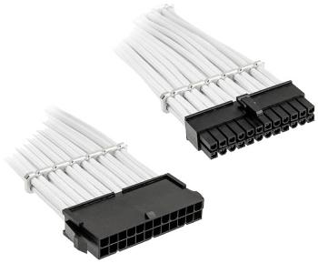 Bitfenix napájací prepojovací kábel  30 cm biela