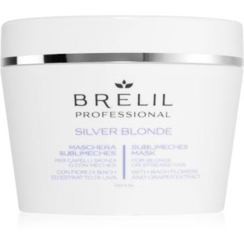 Brelil Numéro Silver Blonde Sublimeches Mask hydratačná maska neutralizujúci žlté tóny 220 ml