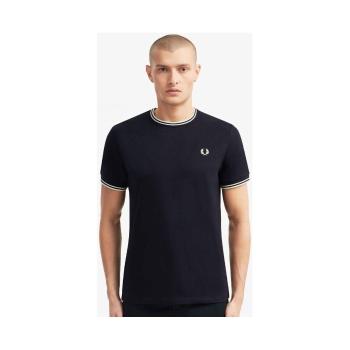 Fred Perry  M1588  Tričká s krátkym rukávom Modrá