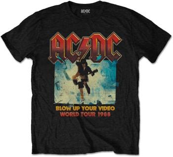 AC/DC Tričko Blow Up Your Black 2XL