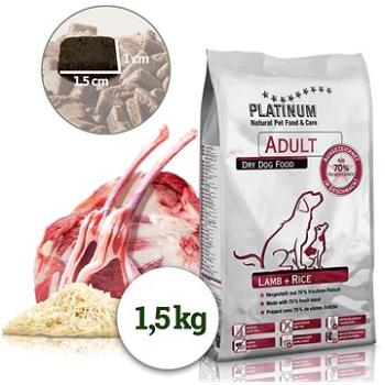 Platinum Natural Lamb Rice, jahňacina s ryžou, 1,5 kg (4260208740061)