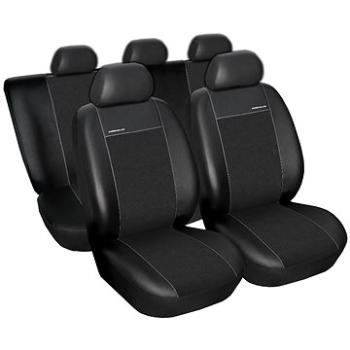 SIXTOL Ford Mondeo III, od r. 2000 – 2007, Eco koža + alcantara čierne (AME332black)