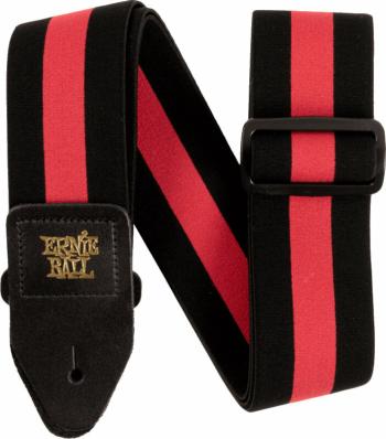 Ernie Ball 5329 Stretch Comfort Racer Red Strap Gitarový pás Racer Red