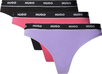 Hugo Boss 3 PACK - dámske tangá HUGO 50480150-962 S