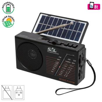 HOME BY SOMOGYI RPH 1 SOLARNE HYBRIDNE RADIO, BT/USB/SD