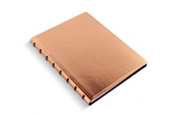 Filofax Saffiano Rose Gold A5 zápisník