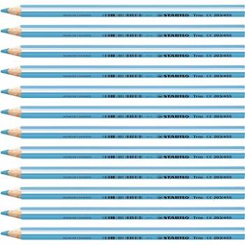 STABILO Trio silná – 12 ks balení – nebeská modrá (4006381344012)
