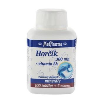 MedPharma HORČÍK 300MG+VIT. D 100+7 tabliet