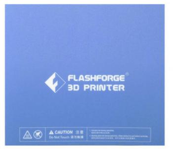 Flashforge Potlač posteľnej plachty Vhodné pre 3D tlačiareň: FlashForge Guider II, Flashforge Guider IIS