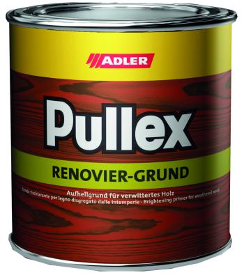 Adler Pullex Renovier Grund - polokrycí renovačný základný náter na zvetralý drevodom či okná 5 l beige - béžová