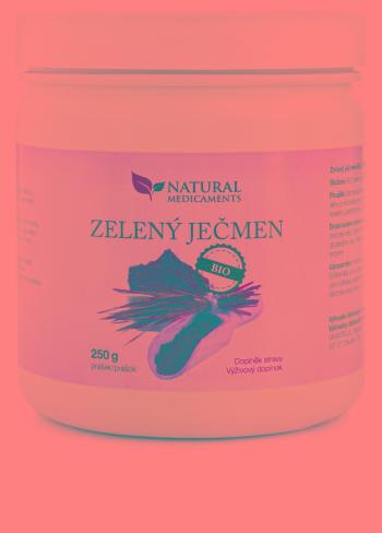 Natural Medicaments Zelený jačmeň BIO 250 g