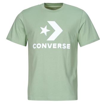 Converse  STAR CHEVRON LOGO STANDARD-FIT T-SHIRT  Tričká s krátkym rukávom Zelená