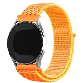 Eternico Airy Universal Quick Release 22 mm Carrot Orange and Yellow edge (AET-UN22AY-CaOrY)