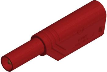 SKS Hirschmann LAS S G bezpečnostna lamelová zástrčka zástrčka, rovná Ø pin: 4 mm červená 1 ks