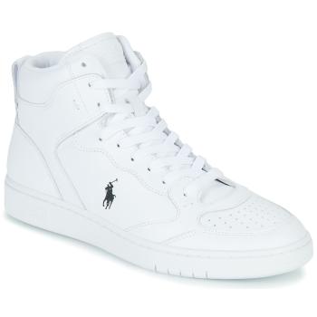 Polo Ralph Lauren  POLO CRT HGH-SNEAKERS-LOW TOP LACE  Členkové tenisky Biela