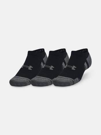 Under Armour Performance Ponožky 3 páry Čierna