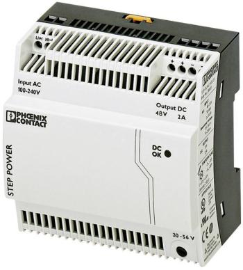Phoenix Contact STEP-PS/1AC/48DC/2 sieťový zdroj na montážnu lištu (DIN lištu)  48 V/DC 2 A 96 W 1 x