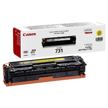 Canon originál toner CRG731, yellow, 1500str., 6269B002, Canon LBP-7100Cn, 7110Cw, MF 8280Cw, O