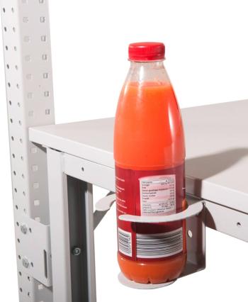 Manuflex ZB4787.7035  Držiak na fľaše a nápoje pre použitie v stroji a na pracovnom stole