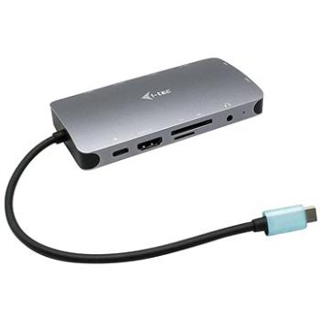I-TEC USB-C Metal Nano Dock HDMI/VGA with LAN + Power Delivery 100 W (C31NANODOCKVGAPD)
