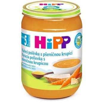 HiPP BIO Kuracia polievka s pšeničnou krupicou - 6x 190g (4062300437494)
