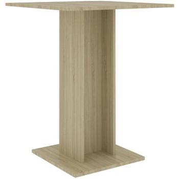 Bistro stolík dub sonoma 60 × 60 × 75 cm drevotrieska (802105)