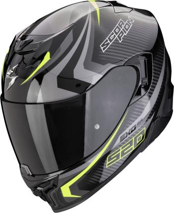 Scorpion EXO 520 EVO AIR TERRA Black/Silver/Neon Yellow 2XL Prilba