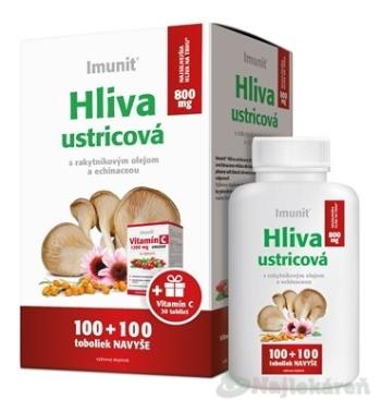 Hliva 800 mg rak.a ech.Imunit 100+100 tabliet + vitC 30 tabliet