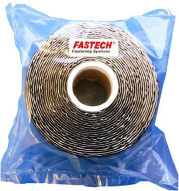 FASTECH® T0105099990305 pásik so suchým zipsom zalepenie hotmelt háčiková časť (d x š) 5000 mm x 50 mm čierna 1 ks